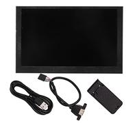 Mavaol Monitor USB di tipo C portatile 5 pollici, schermo IPS rotante a 360 °, luminosità regolabile, temi personalizzabili, monitoraggio secondario Plug and Play Secondary (Nero)