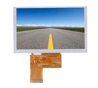 Mavaol Schermo LCD da 5 pollici Display IPS 800x480 500cd/m² Interfaccia RGB ad alta luminosità Robusto monitor portatile da esterno per il riconoscimento facciale dei veicoli di