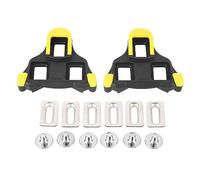 Mavaol Set di tacchette per bici da strada Pedali di bloccaggio per bicicletta Tacchetti per biciclette galleggianti da 6 gradi Design a tacchette a 3 fori