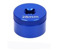 Mavaol Strumento per presa Topcap per forcella anteriore per bici Presa esagonale per tappo forcella ammortizzata in lega di alluminio da 28 mm per la riparazione