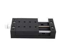 Mavaol X-Axis Linear Stage Torsione manuale Fine-Tune Piattaforma scorrevole Tavolo in lega di alluminio SP80A-DB40