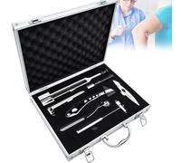 Mavdecll Set di Esami Neurologici, Set di 7 Pezzi Diagnostici DPN, Design Ergonomico, per Il Test dei Riflessi Tendinei, Sensazione di Vibrazione, Puntura di Spillo, Pressione Tattile, Temperatura