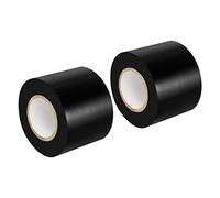 Maveek, 2 rotoli di nastro isolante elettrico, 50 mm x 15 m, in silicone impermeabile, per riparazioni e isolamento, colore nero