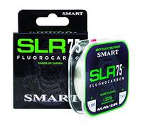 Maver Filo da Pesca SLR Fluorocarbon Soft 0.170 mm 75 m Fluorocarbon Ideale per Tutte Le Tecniche di Pesca Spinning Surfcasting Trota Bolognese Lago Invisibile in Acqua Resistente al Nodo e con POCA