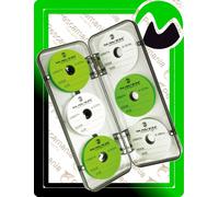 Maver RIG STORAGE WALLET scatola con 6 rotolini surf casting travi ruzzole