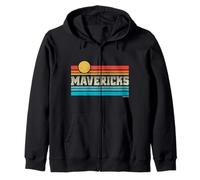 Mavericks California Retro Sunset Surf Trip I Love Surfing Felpa con Cappuccio