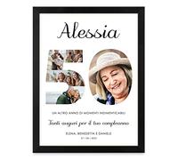 Maverton Poster personalizzato in cornice 33x43cm con la tua foto