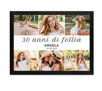 Maverton Poster personalizzato in cornice 33x43cm con la tua foto