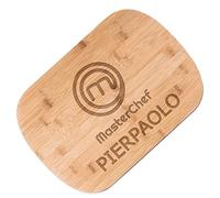 Maverton Tagliere in bambù - incisione personalizzata - dimensioni 35cm x 25cm - battilardo rettangolare - eco-friendly - pensiero speciale per l’ uomo - MasterChef