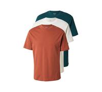Mavi Maglietta verde scuro / mandarino / offwhite Uomo Mavi S