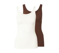 Mavi Top marrone / bianco Donna Mavi S
