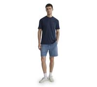 Mavi Uomo Logo Embroidery Tee T-Shirt, Total Eclipse, M