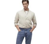 Mavi Uomo Long Sleeve Shirt Hemd, Pelican, XL