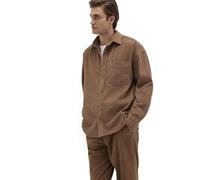 Mavi Uomo Long Sleeve Shirt Hemd, Shitake, L