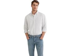 Mavi Uomo Stripe Shirt Shirt, Black Iris Stripe, S