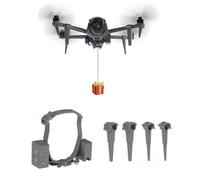 Mavic 4 Pro Payload Airdrop System, per DJI Mavic 4 Pro, rilascio di trasporto con carrello di atterraggio, lanciatore di anelli nuziali, esca da pesca, clip per la consegna pubblicitaria aerea regalo