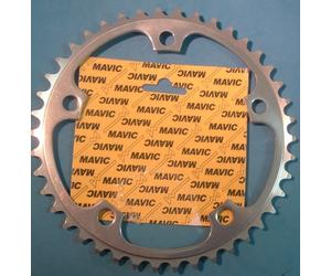 Mavic 631 Stella Marina 42Tx 130BCD Strada Chainring-New /NOS 2x5 9 Spd Ssc Nib