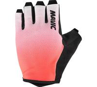 MAVIC Aksium Gradient, Guanti da Ciclismo Unisex Adulto M Corallo/bianco