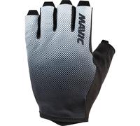 MAVIC Aksium Gradient, Guanti da Ciclismo Unisex Adulto M Nero e bianco