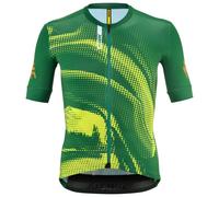 Mavic Aksium Graphic Short Sleeve Jersey Verde M Uomo Lime / Eden Green