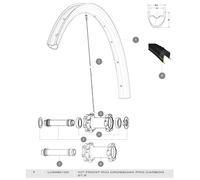 Mavic Cerchione Anteriore Crossmax Pro Carbon Black