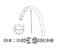Mavic Cerchione Crossride Fts-x Black