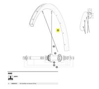 Mavic Cerchione Ksyrium 30 Disc Black