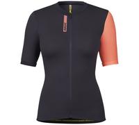 Maglia Mavic Essential manica corta nero rosa chiaro donna - L