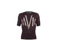Mavic heritage short sleeved jersey aubergine black