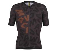 Maglia Mavic Aksium Graphic manica corta grigio carbonio bronzo - L