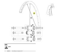Mavic Raggi Crossmax 22 29´´ Black