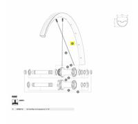 Mavic Raggi Crossmax Sl 21 29´´ Black