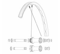 Mavic Raggi Crossmax Xls 29´´ Black