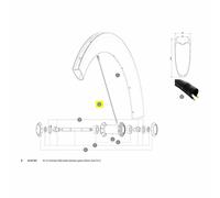 Mavic Raggi Kit 12 Front/rear Nds Com Pro Carbon Ust Black