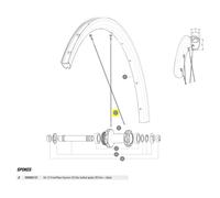 Mavic Raggi Ksyrium 30 Disc 12 Unità Black