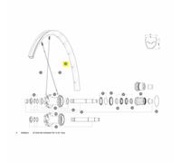 Mavic Raggi Posteriori Crossmax Pro 19 29´´ Black