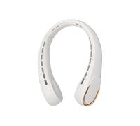 MAVIÉ Ventilatore personale portatile da collo, ventola di raffreddamento senza pale, batteria ricaricabile a lunga durata, flusso d'aria a 360° con 3 velocità, viaggio leggero, basso rumore con vento