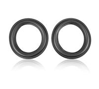 Mavis Laven Gomma diffusore in Schiuma, Bordo in Gomma Perforata Surround Speaker Riparazione Parti di Ricambio Fai da Te 6 Pollici / 156mm 2PCS, Nero