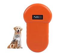 Mavis Laven Pet Microchip Scanner, 134,2 Khz LCD ISO Chip Animal ID Reader RFID Cane Microchip ricaricabile Palm Pet scanner