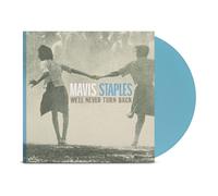 Mavis Staples We'll Never Turn Back - Aqua Blue (Vinyl LP)