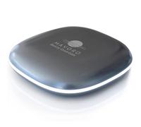 Mavoro LED Specchio Ingranditore Tascabile Illuminato per Trucco, Normale e 10X | Specchio Compatto Portatile da Borsetta con Luce a LED Naturale Dimmerabile, USB ricaricabile (Grigio Grafite)