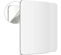 Mavoro Specchio da doccia anti-appannamento | specchio da barba da bagno | forte adesivo 3M sul retro | infrangibile | design minimalista - facile da pulire (2)