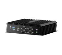 Mavsloly Mini PC Industriale, Mini Computer Senza Ventola con Core i7-1165G7, 32GB RAM 1T SSD, LAN 2,5G, 6*COM RS232, supporto Wake On LAN/Accensione Automatica, Wi-Fi 6, HDMI/VGA, Windows 11 Pro
