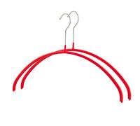 Mawa by Reston Lloyd Euro Series Gruccia salvaspazio antiscivolo per camicie e abiti Stile 40/P Set di 2 Nuovo Rosso