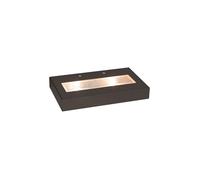 Mawa One Piece 6 Lampada da parete LED, scuro bronzo