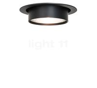 Mawa Wittenberg 4.0 Lampada da incasso a soffitto LED rotonda - semi-a filo - con bordo, nero opaco - senza alimentatore , Vendita di giacenze, Merce nuova, Imballaggio originale