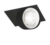 Mawa Wittenberg 4.0 Lampada da incasso a soffitto testa a filo LED, nero opaco - senza alimentatore