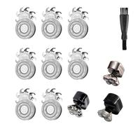 MAWAER 8 PZ Testa Rasoio Lame di Ricambio per SKULL SHAVER Pitbull Carver PRO 4 Testa Rasoio Elettrico Testa di Ricambio