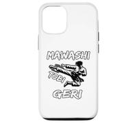 Mawashi Tobi Geri, il design Karate Kick con il Karateka Custodia per iPhone 12/12 Pro