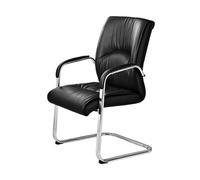 MAWERDCXG Sedia da Ufficio Elegante Sedia Da Conferenza Semplice For Computer Domestico For Ospiti Della Fiera Mattutina Poltrona In Pelle PU Ergonomia